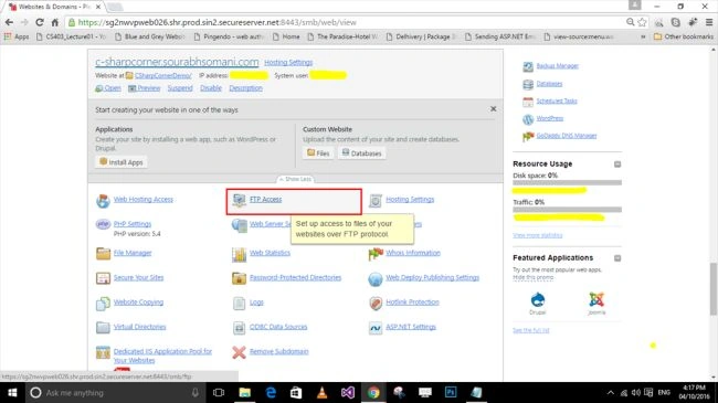 How To Host Your ASP.NET MVC Website On GoDaddy Server