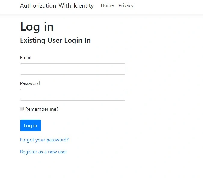 Login