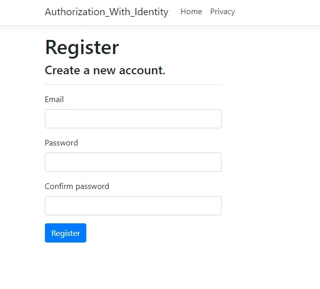 Registration