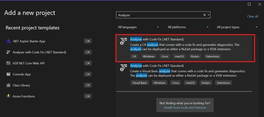 Custom Analyzer