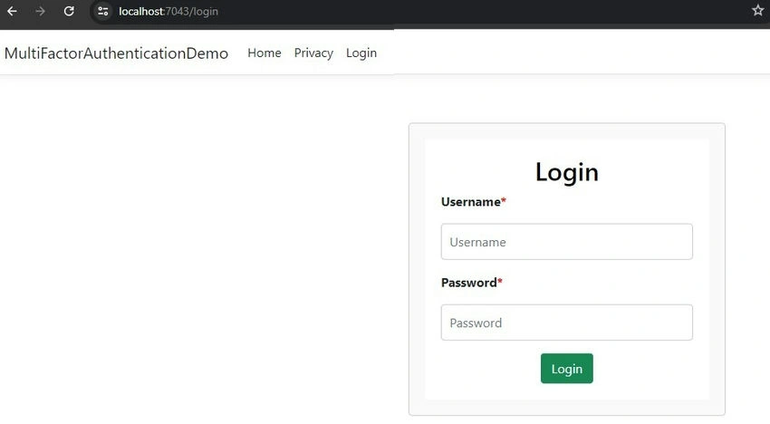 Login