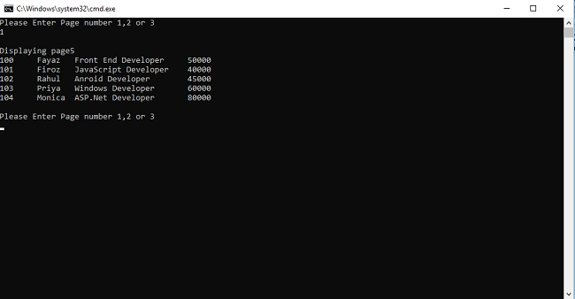 Output
