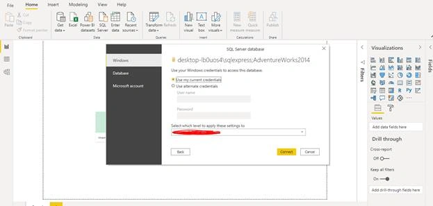 How To Import Data Directly From The SQL Query In Power BI