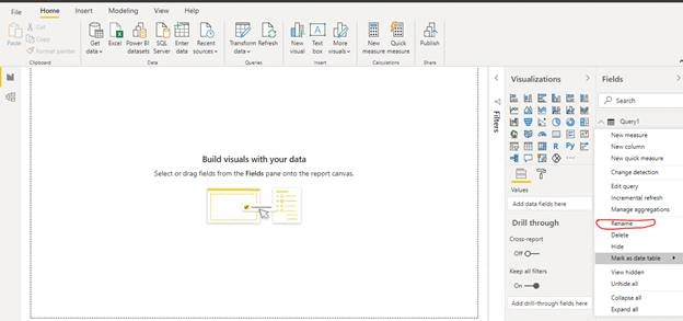 How To Import Data Directly From The SQL Query In Power BI