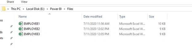 How To Import Data From Folder Into Power BI