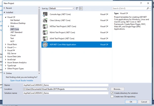 How To Insert Data To Database Using Model In ASP.NET Core 2.1 MVC Using ADO.NET