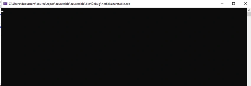 How to insert the data in Azure Storage Table