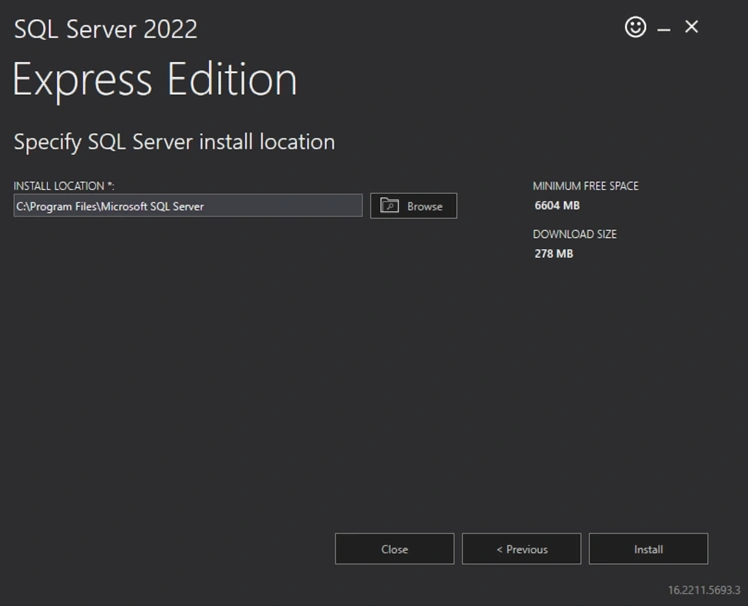 Install Location