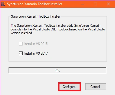 How To Install And Configure Syncfusion Essential Studio For Xamarin In Visual Studio 2017