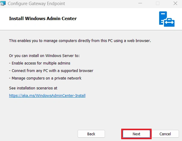 Admin Center