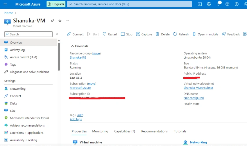 Microsoft Azure Cloud