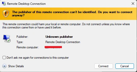 RDP File