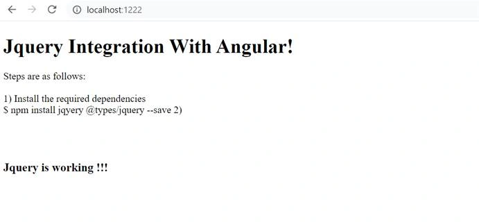 How To Install And Use jQuery In Angular