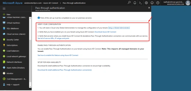 AZURE ACTIVE DIRECTORY PASS