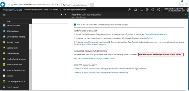 AZURE ACTIVE DIRECTORY PASS