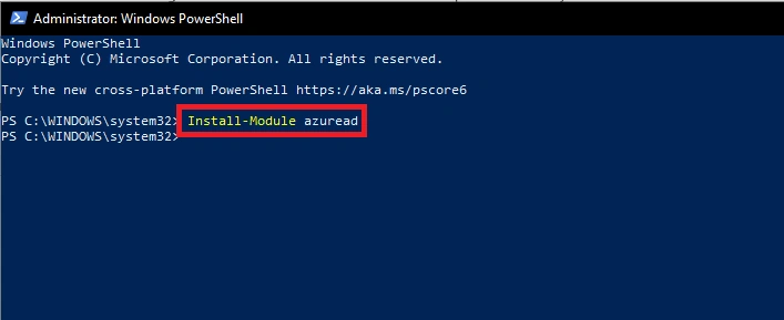 How to Install Azure AD and Microsoft Online PowerShell Module