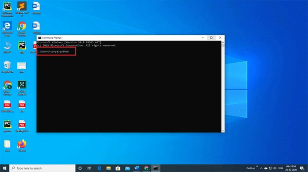 How To Install Python 3.8 On Windows