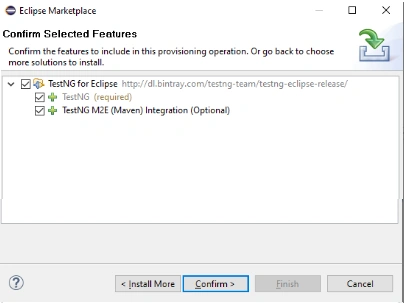 Selected features