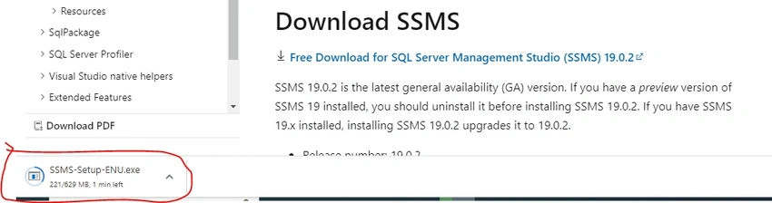 SQL Server installation