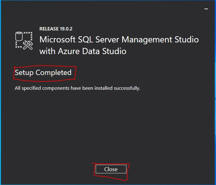 SQL Server installation
