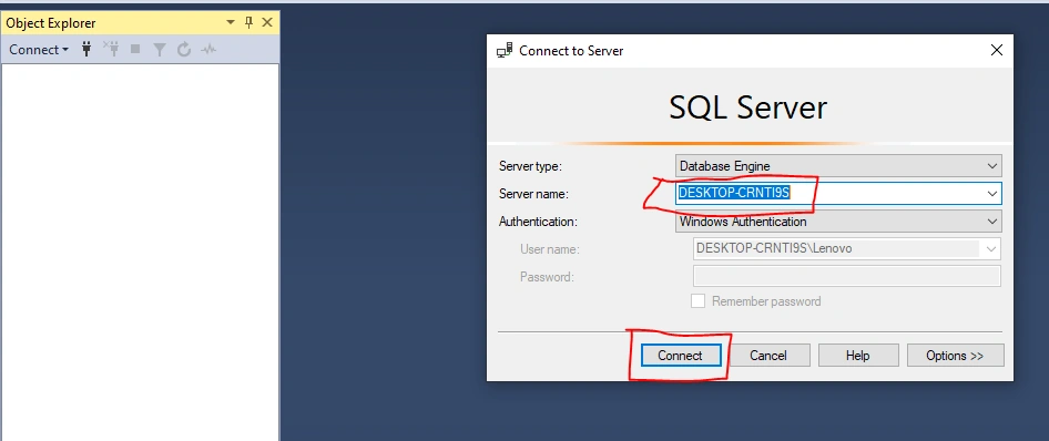 SQL Server installation