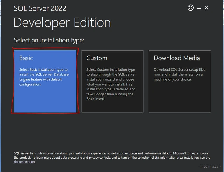 SQL Server installation