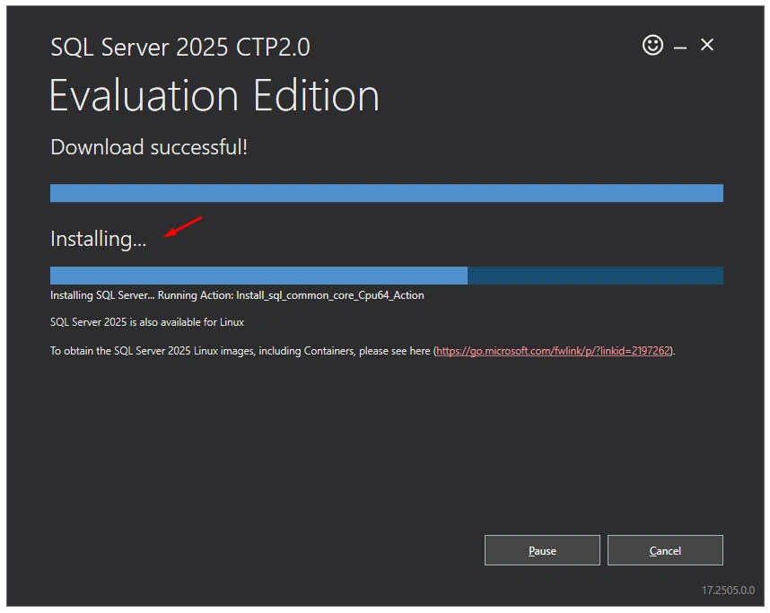 After Downloading Installing will start