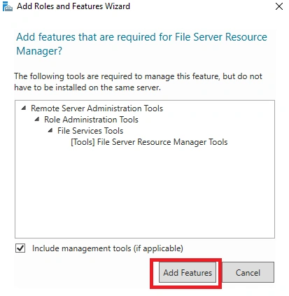file server resource manager