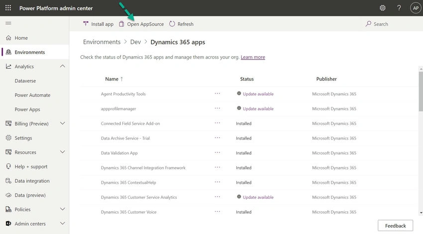 Open App Source
