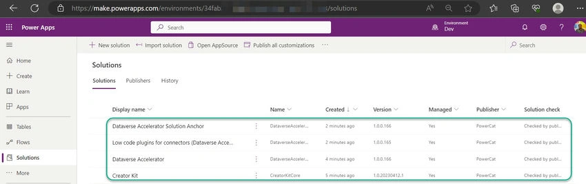 Power Apps Maker Portal