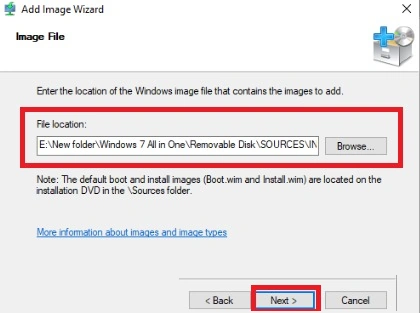 File location