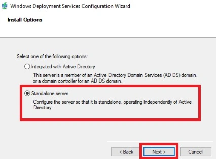 Standalone server