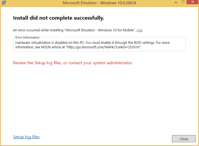 error