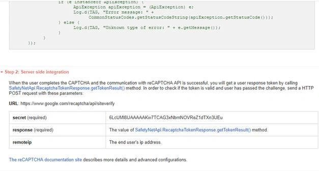 Google’s reCaptcha