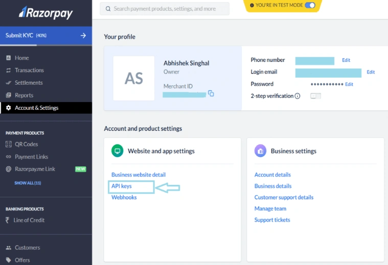 Integrate Razorpay Payment Gateway In Flutter