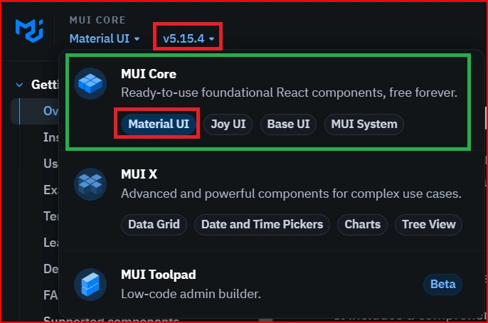 Material UI