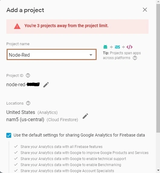 Elegant GUI That Allows You To Interact With Your FireBase Data Using Node-Red And Raspberry PI