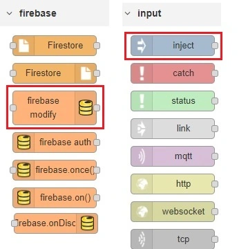 Elegant GUI That Allows You To Interact With Your FireBase Data Using Node-Red And Raspberry PI
