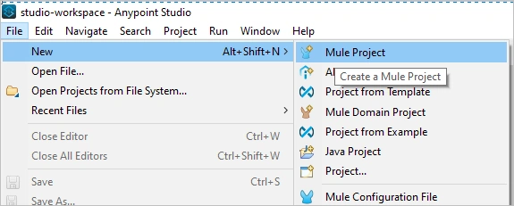 Create project