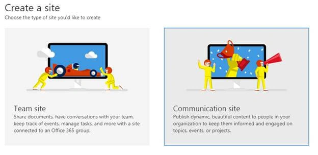 Communication site
