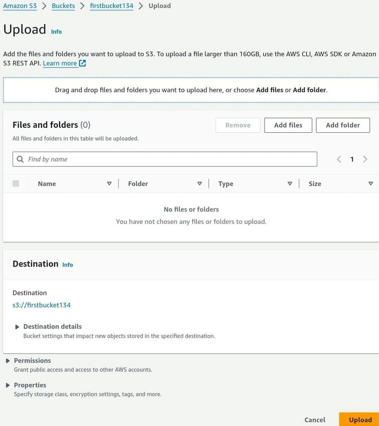Click on add file