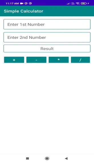 Simple Calculator In Kotlin Output