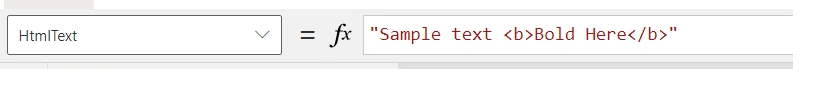 HTML Text