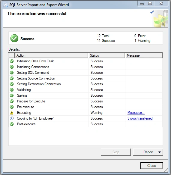 SSIS package