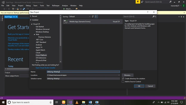 How To Make Web API And How To Get Data Through Xamarin.forms