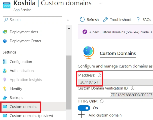 How to Map an External Domain Name to Azure