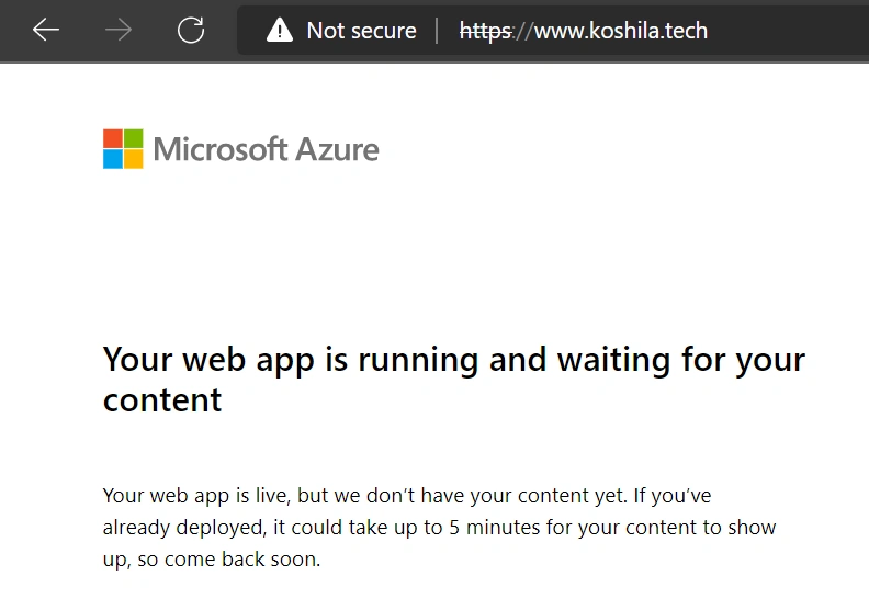 How to Map an External Domain Name to Azure