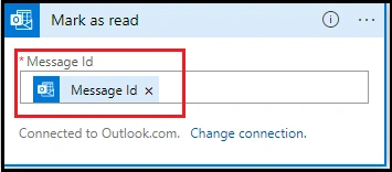 Message marked as read