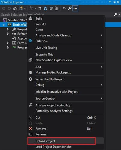 How to Migrate a .Net Fx WinForms App to .Net Core 3.1