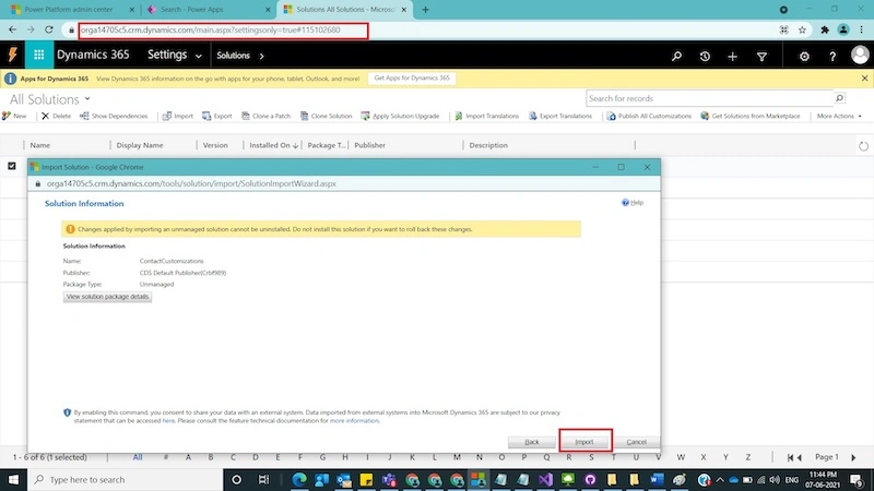 How to Move CRM Customizations between Dynamics 365 CRM Environments using classic mode and Power Apps Maker Portal.